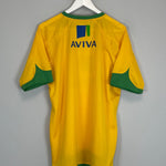 Shop 2008/10 NORWICH CITY HOME SHIRT (L) XARA, classic football shirts, vintage football shirts & retro soccer jerseys at Cult Kits
