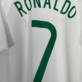 Shop 2008/10 PORTUGAL RONALDO #7 AWAY SHIRT (L) NIKE, classic football shirts, vintage football shirts & retro soccer jerseys at Cult Kits
