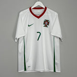 Shop 2008/10 PORTUGAL RONALDO #7 AWAY SHIRT (L) NIKE, classic football shirts, vintage football shirts & retro soccer jerseys at Cult Kits