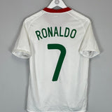 2008/10 PORTUGAL RONALDO 7 AWAY SHIRT (S) NIKE - Cult Kits - Small - Buy Vintage Football Shirts, Authentic Retro Football Shirts For Sale, Classic Football Shirts & Soccer Jersey