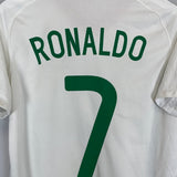2008/10 PORTUGAL RONALDO 7 AWAY SHIRT (S) NIKE - Cult Kits - Small - Buy Vintage Football Shirts, Authentic Retro Football Shirts For Sale, Classic Football Shirts & Soccer Jersey