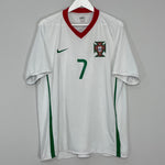 Shop 2008/10 PORTUGAL RONALDO #7 AWAY SHIRT (XL) NIKE, classic football shirts, vintage football shirts & retro soccer jerseys at Cult Kits