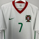 Shop 2008/10 PORTUGAL RONALDO #7 AWAY SHIRT (XL) NIKE, classic football shirts, vintage football shirts & retro soccer jerseys at Cult Kits
