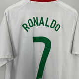 Shop 2008/10 PORTUGAL RONALDO #7 AWAY SHIRT (XL) NIKE, classic football shirts, vintage football shirts & retro soccer jerseys at Cult Kits