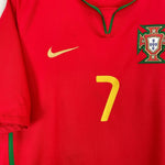 2008/10 PORTUGAL RONALDO 7 HOME SHIRT (L) NIKE - Cult Kits - Large - Buy Vintage Football Shirts, Authentic Retro Football Shirts For Sale, Classic Football Shirts & Soccer Jersey