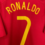 Shop 2008/10 PORTUGAL RONALDO #7 HOME SHIRT (L) NIKE, classic football shirts, vintage football shirts & retro soccer jerseys at Cult Kits