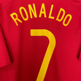 Shop 2008/10 PORTUGAL RONALDO #7 HOME SHIRT (L) NIKE, classic football shirts, vintage football shirts & retro soccer jerseys at Cult Kits