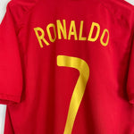 2008/10 PORTUGAL RONALDO 7 HOME SHIRT (L) NIKE - Cult Kits - Large - Buy Vintage Football Shirts, Authentic Retro Football Shirts For Sale, Classic Football Shirts & Soccer Jersey