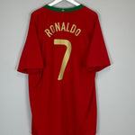 2008/10 PORTUGAL RONALDO 7 HOME SHIRT (XXL) NIKE - Cult Kits - XXL - Buy Vintage Football Shirts, Authentic Retro Football Shirts For Sale, Classic Football Shirts & Soccer Jersey