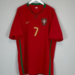 2008/10 PORTUGAL RONALDO 7 HOME SHIRT (XXL) NIKE - Cult Kits - XXL - Buy Vintage Football Shirts, Authentic Retro Football Shirts For Sale, Classic Football Shirts & Soccer Jersey