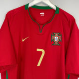 2008/10 PORTUGAL RONALDO 7 HOME SHIRT (XXL) NIKE - Cult Kits - XXL - Buy Vintage Football Shirts, Authentic Retro Football Shirts For Sale, Classic Football Shirts & Soccer Jersey