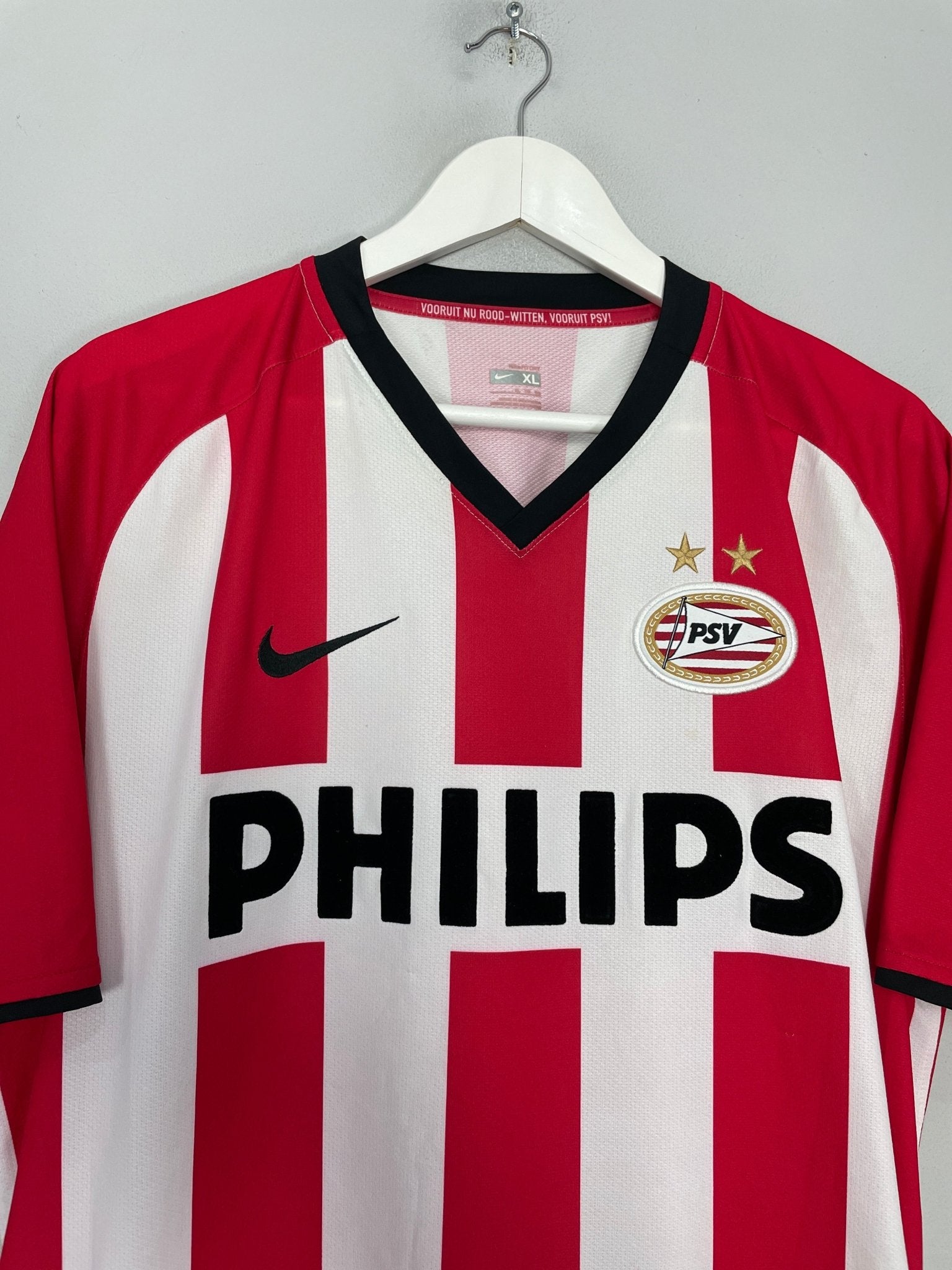 Shop 2008/10 PSV HOME SHIRT (XL) NIKE, classic football shirts, vintage football shirts & retro soccer jerseys at Cult Kits