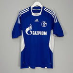 Shop 2008/10 SCHALKE FARFAN #17 HOME SHIRT (M) ADIDAS, classic football shirts, vintage football shirts & retro soccer jerseys at Cult Kits