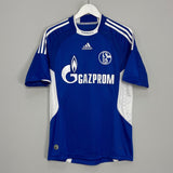Shop 2008/10 SCHALKE RAKITIC #10 HOME SHIRT (M) ADIDAS, classic football shirts, vintage football shirts & retro soccer jerseys at Cult Kits
