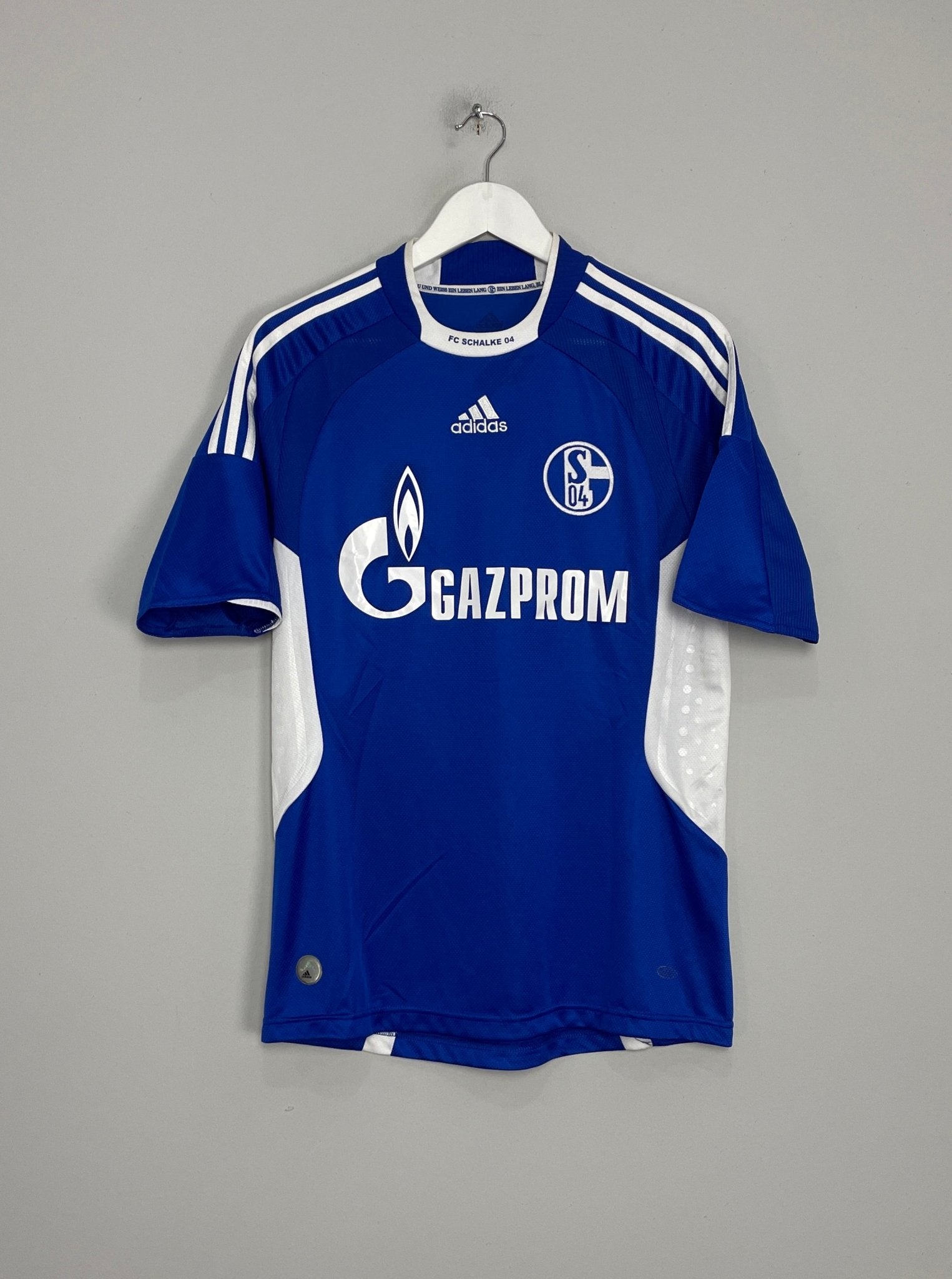 Shop 2008/10 SCHALKE RAKITIC #10 HOME SHIRT (M) ADIDAS, classic football shirts, vintage football shirts & retro soccer jerseys at Cult Kits