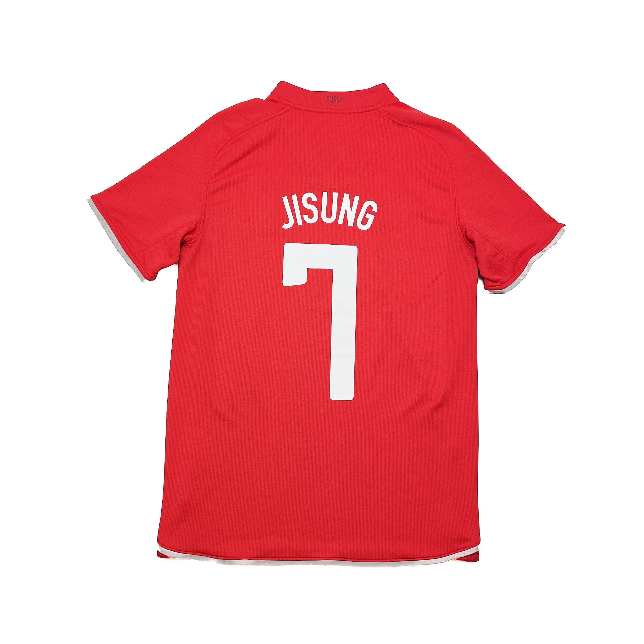 Buy 2008/10 South Korea Ji Sung 7 Home Shirt (L) Nike ~ Free worldwide shipping ~ Authentic Vintage Football Shirts from Cult Kits