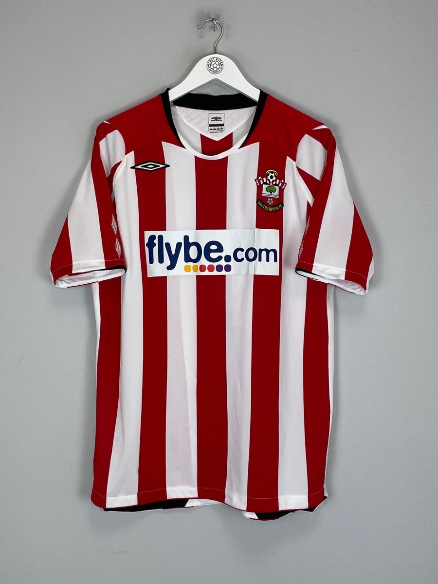 2008/10 SOUTHAMPTON LALLANA 20 HOME SHIRT (L) UMBRO - Cult Kits - Large - Buy Vintage Football Shirts, Authentic Retro Football Shirts For Sale, Classic Football Shirts & Soccer Jersey