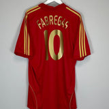 2008/10 SPAIN FABREGAS 10 HOME SHIRT (XL) ADIDAS - Cult Kits - XL - Buy Vintage Football Shirts, Authentic Retro Football Shirts For Sale, Classic Football Shirts & Soccer Jersey