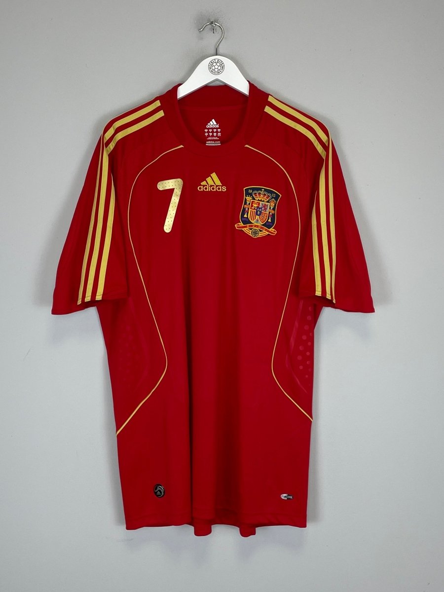 2008/10 SPAIN RAUL 7 HOME SHIRT (XL) ADIDAS - Cult Kits - XL - Buy Vintage Football Shirts, Authentic Retro Football Shirts For Sale, Classic Football Shirts & Soccer Jersey