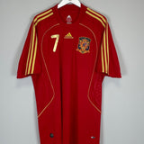 2008/10 SPAIN RAUL 7 HOME SHIRT (XL) ADIDAS - Cult Kits - XL - Buy Vintage Football Shirts, Authentic Retro Football Shirts For Sale, Classic Football Shirts & Soccer Jersey