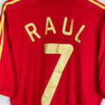 2008/10 SPAIN RAUL 7 HOME SHIRT (XL) ADIDAS - Cult Kits - XL - Buy Vintage Football Shirts, Authentic Retro Football Shirts For Sale, Classic Football Shirts & Soccer Jersey