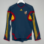 Shop 2008/10 SPAIN TRAINING SHIRT (M) ADIDAS, classic football shirts, vintage football shirts & retro soccer jerseys at Cult Kits