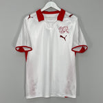Shop 2008/10 SWITZERLAND AWAY SHIRT (M) PUMA, classic football shirts, vintage football shirts & retro soccer jerseys at Cult Kits