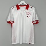 Shop 2008/10 SWITZERLAND AWAY SHIRT (M) PUMA, classic football shirts, vintage football shirts & retro soccer jerseys at Cult Kits