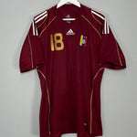 Shop 2008/10 VENEZUELA ARANGO #18 HOME SHIRT (XL) ADIDAS, classic football shirts, vintage football shirts & retro soccer jerseys at Cult Kits