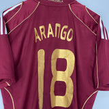 Shop 2008/10 VENEZUELA ARANGO #18 HOME SHIRT (XL) ADIDAS, classic football shirts, vintage football shirts & retro soccer jerseys at Cult Kits