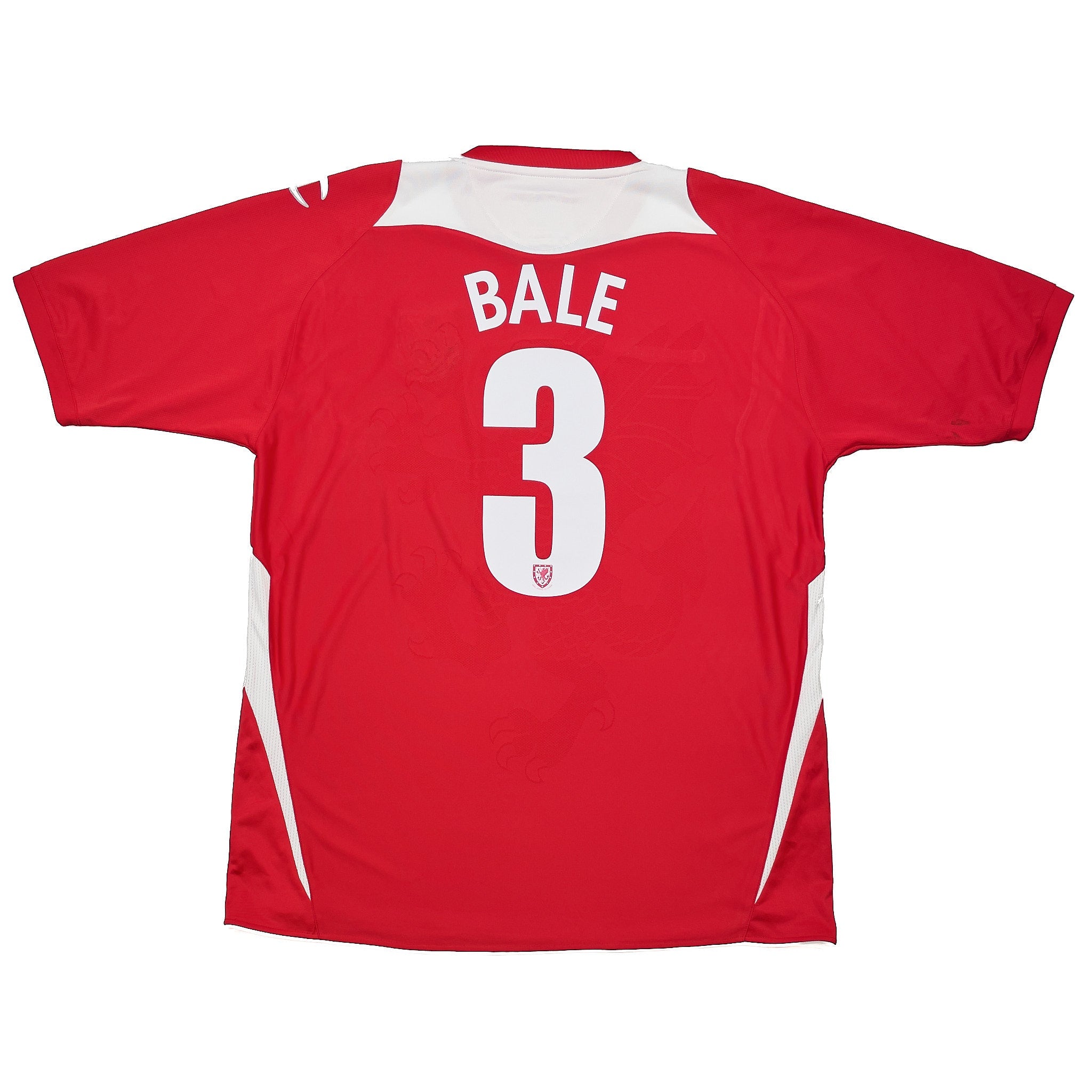 Buy 2008/10 Wales Bale 3 Home Shirt (XXL) Champion ~ Free worldwide shipping ~ Authentic Vintage Football Shirts from Cult Kits