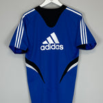 2008/09 CHELSEA TRAINING SHIRT (L) ADIDAS BACK STRIPES