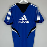 2008/09 CHELSEA TRAINING SHIRT (L) ADIDAS BACK STRIPES