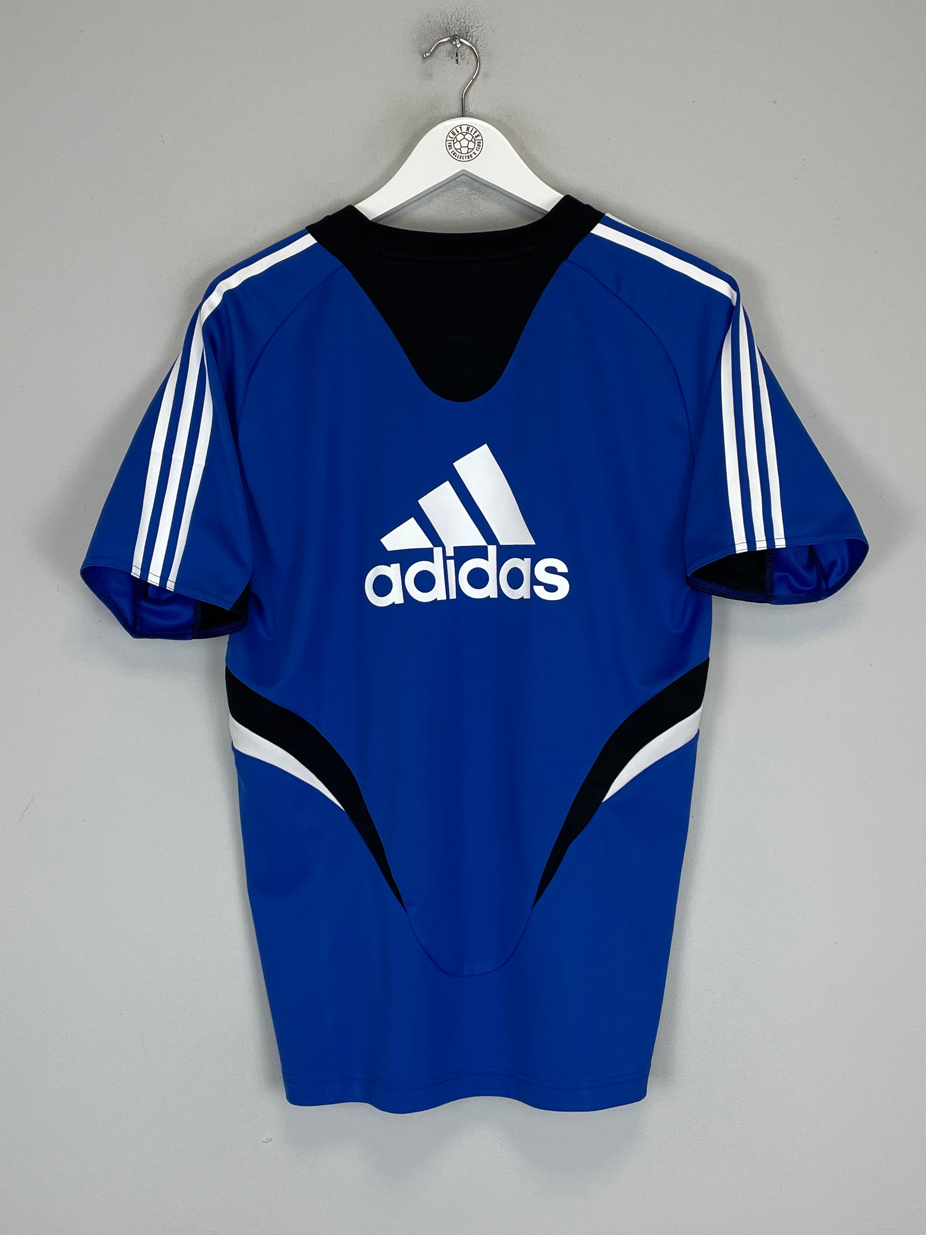2008/09 CHELSEA TRAINING SHIRT (L) ADIDAS BACK STRIPES