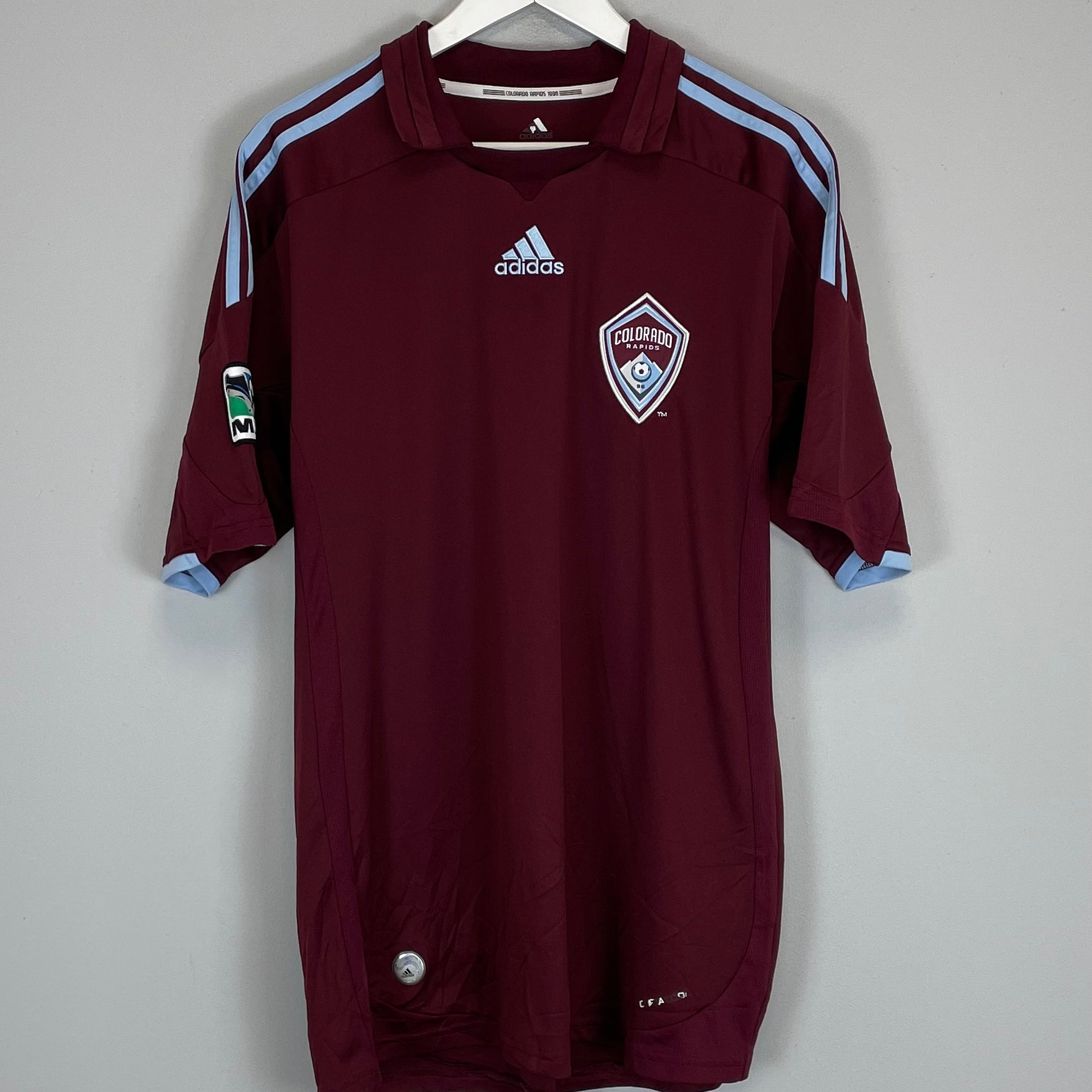 Shop 2008/09 COLORADO RAPIDS HOME SHIRT (L) ADIDAS, classic football shirts, vintage football shirts & retro soccer jerseys at Cult Kits