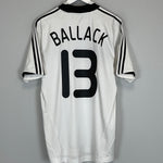 Shop 2008/09 GERMANY BALLACK #13 HOME SHIRT (M) ADIDAS, classic football shirts, vintage football shirts & retro soccer jerseys at Cult Kits