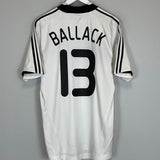 Shop 2008/09 GERMANY BALLACK #13 HOME SHIRT (M) ADIDAS, classic football shirts, vintage football shirts & retro soccer jerseys at Cult Kits