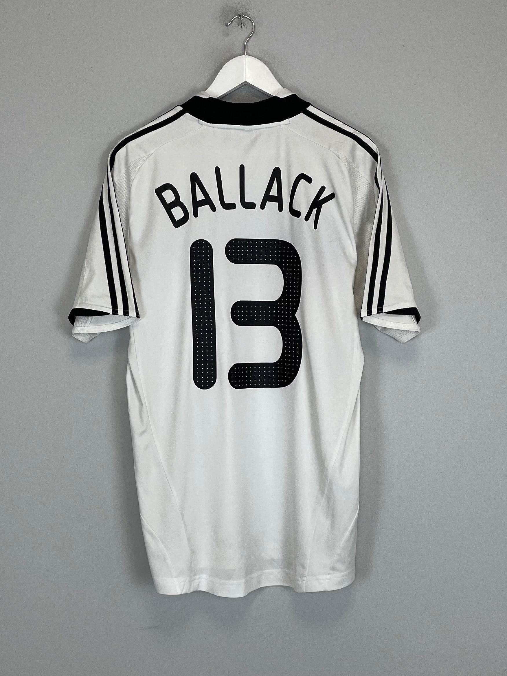 Shop 2008/09 GERMANY BALLACK #13 HOME SHIRT (M) ADIDAS, classic football shirts, vintage football shirts & retro soccer jerseys at Cult Kits