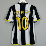Shop 2008/09 JUVENTUS DEL PIERO #10 HOME SHIRT (S) NIKE, classic football shirts, vintage football shirts & retro soccer jerseys at Cult Kits