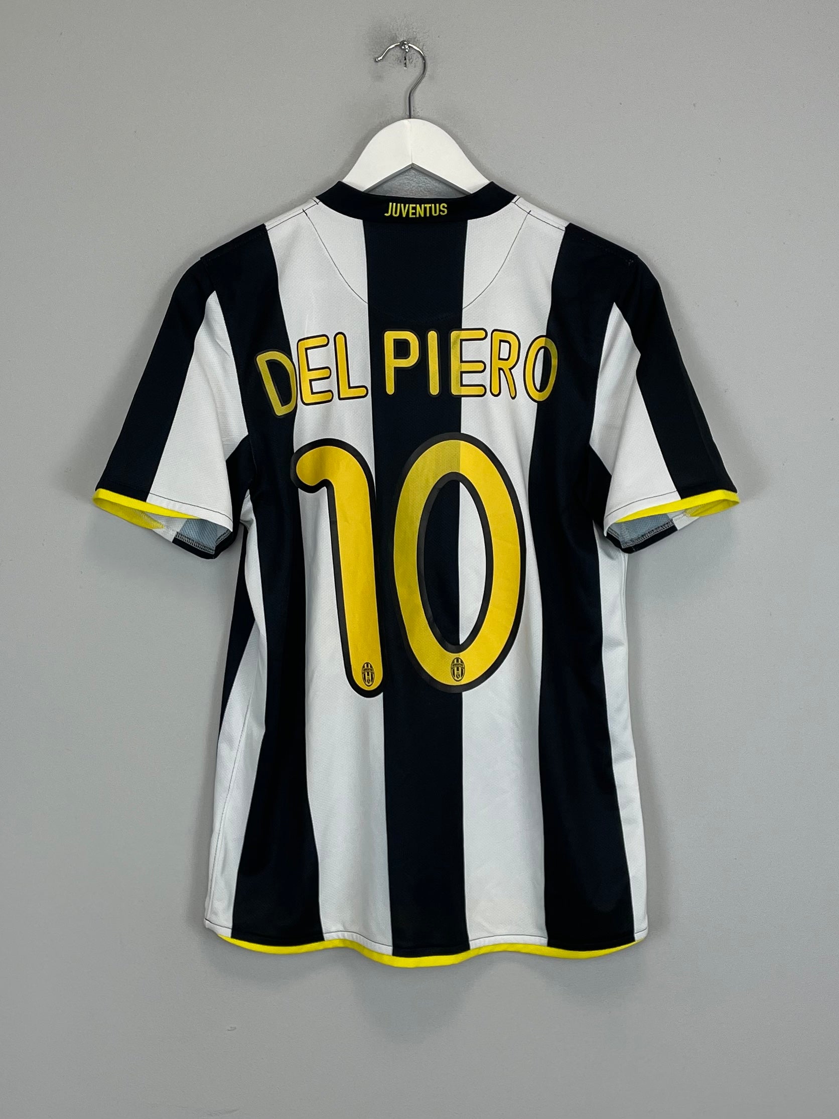 Shop 2008/09 JUVENTUS DEL PIERO #10 HOME SHIRT (S) NIKE, classic football shirts, vintage football shirts & retro soccer jerseys at Cult Kits