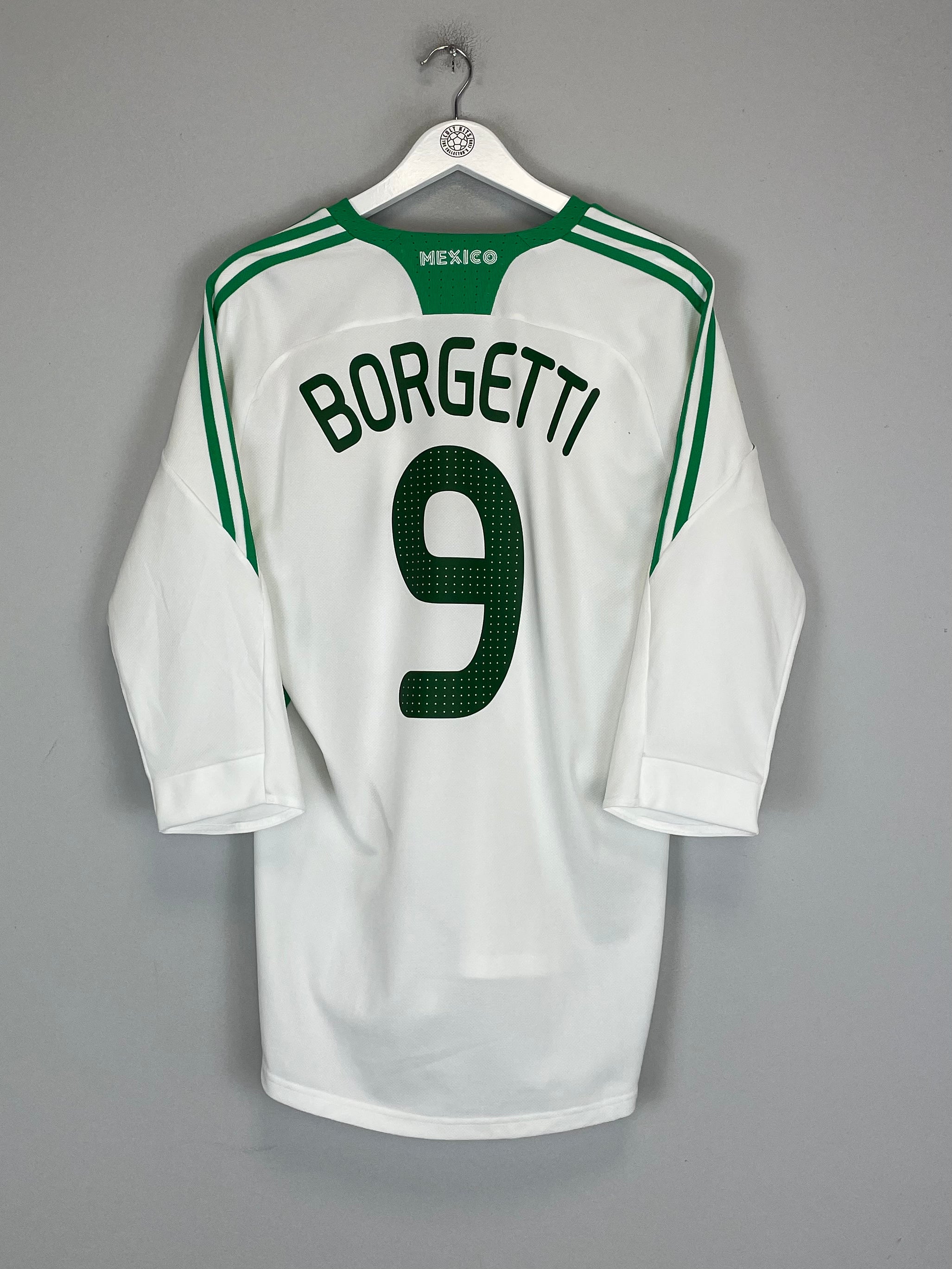 2008/09 MEXICO J.BORGETTI #9 AWAY SHIRT (L) ADIDAS