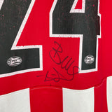 2008/09 PSV MARCELIS #24 *MATCH ISSUE + SIGNED* C/L HOME SHIRT (M) NIKE CLOSEUP SIGNATURE