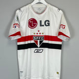 2008/09 SAO PAULO #7 HOME SHIRT (M) REEBOK