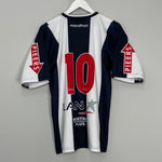 Shop 2009 ALIANZA LIMA #10 HOME SHIRT (M) MARATHON, classic football shirts, vintage football shirts & retro soccer jerseys at Cult Kits