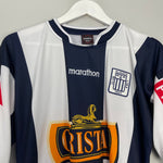 Shop 2009 ALIANZA LIMA #10 HOME SHIRT (M) MARATHON, classic football shirts, vintage football shirts & retro soccer jerseys at Cult Kits