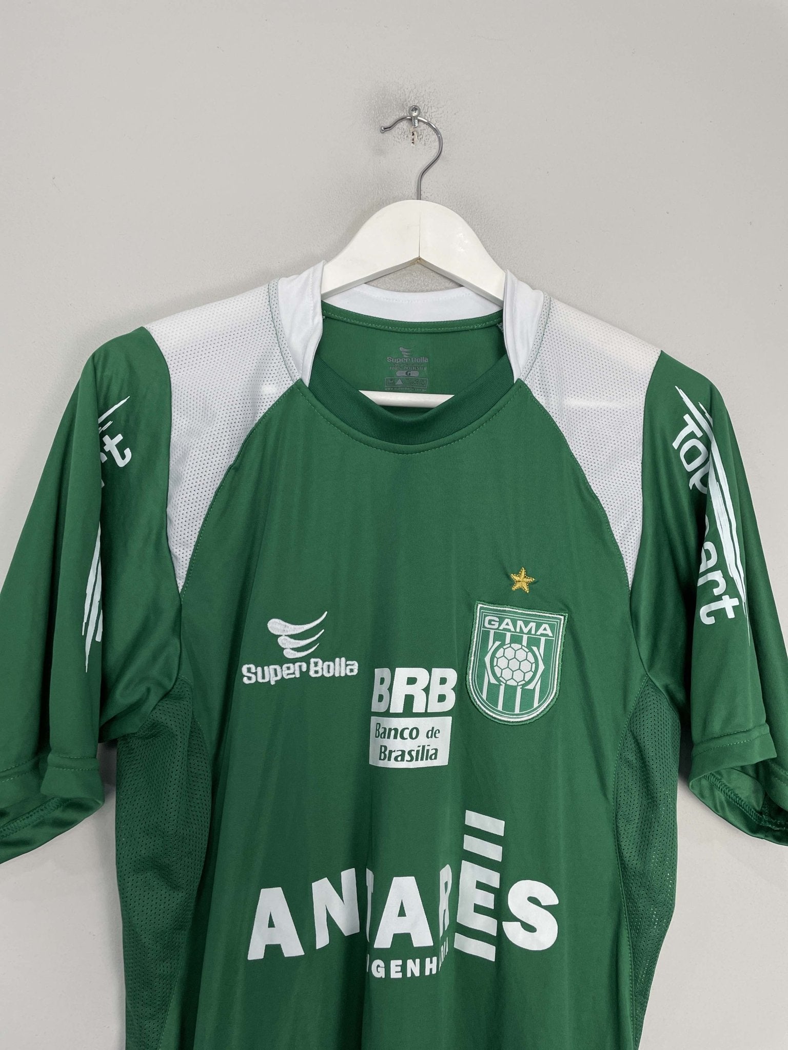 Shop 2009 GAMA #8 HOME SHIRT (L) SUPER BOLLA, classic football shirts, vintage football shirts & retro soccer jerseys at Cult Kits
