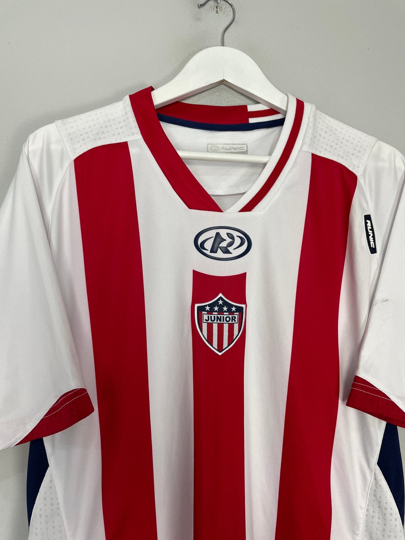 Shop 2009 JUNIOR FC GIOVANNI #10 HOME SHIRT (M) RINIC, classic football shirts, vintage football shirts & retro soccer jerseys at Cult Kits