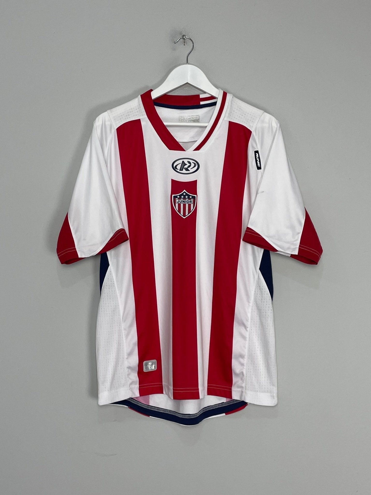 Shop 2009 JUNIOR FC GIOVANNI #10 HOME SHIRT (M) RINIC, classic football shirts, vintage football shirts & retro soccer jerseys at Cult Kits