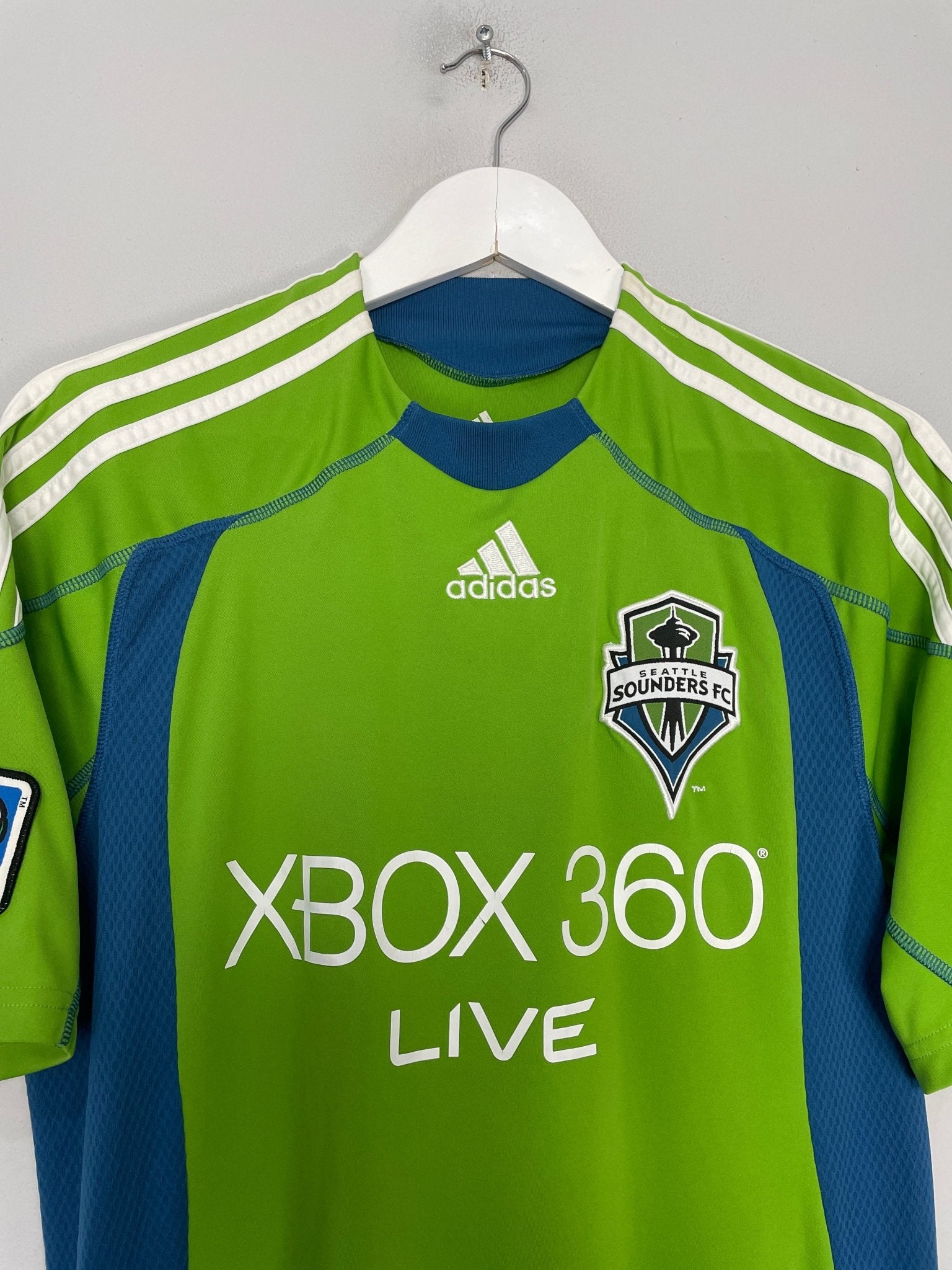 Shop 2009 SEATTLE SOUNDERS LJUNGBERG #10 HOME SHIRT (M) ADIDAS, classic football shirts, vintage football shirts & retro soccer jerseys at Cult Kits