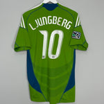 Shop 2009 SEATTLE SOUNDERS LJUNGBERG #10 HOME SHIRT (M) ADIDAS, classic football shirts, vintage football shirts & retro soccer jerseys at Cult Kits